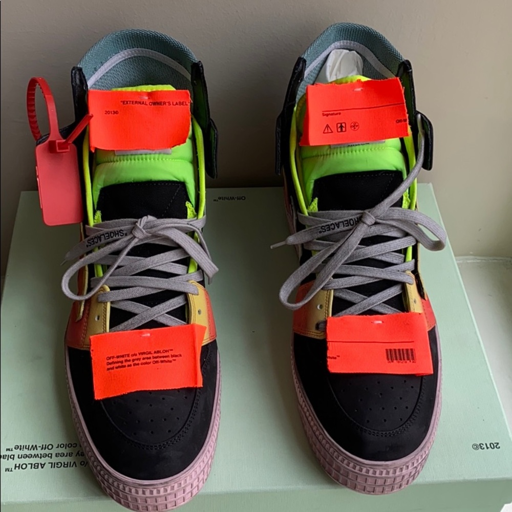 Off white sneakers